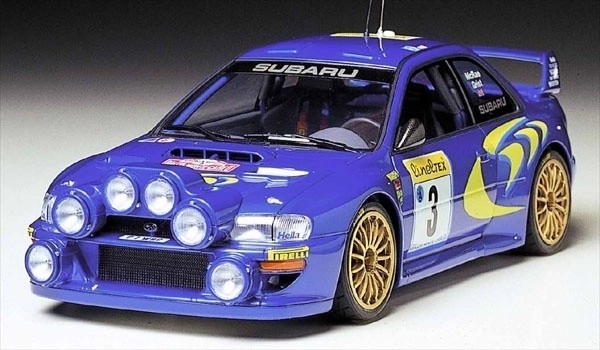 Modello auto Subaru Impreza WRC 1998 da Tamiya