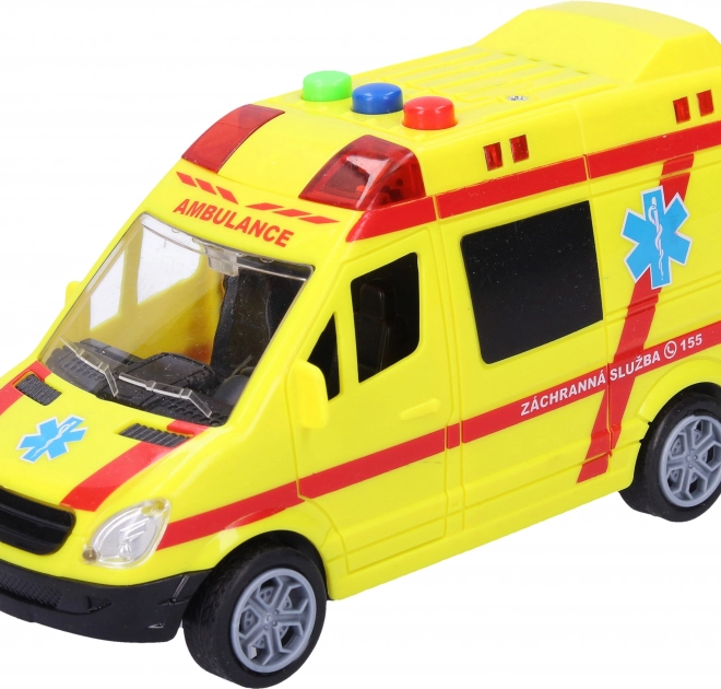 Ambulanza con effetti 14,5 cm
