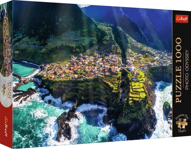 Trefl puzzle premium plus photo odyssey: madeira 1000 pezzi