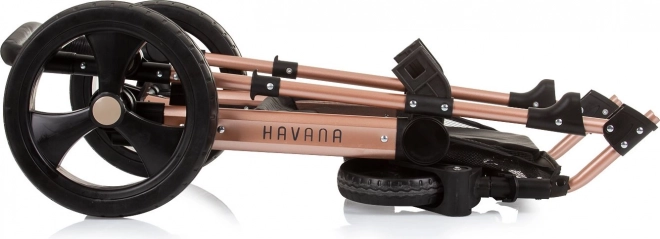 Passeggino combinato Havana 2 in 1 Obsidian Gold