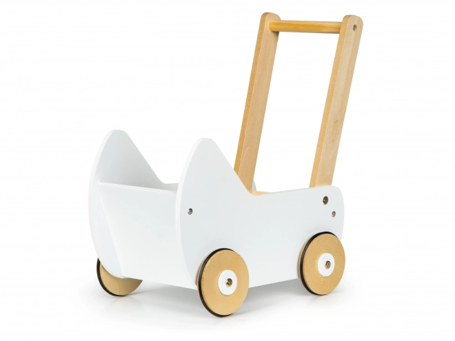 Passeggino in legno per bambole ECOTOYS