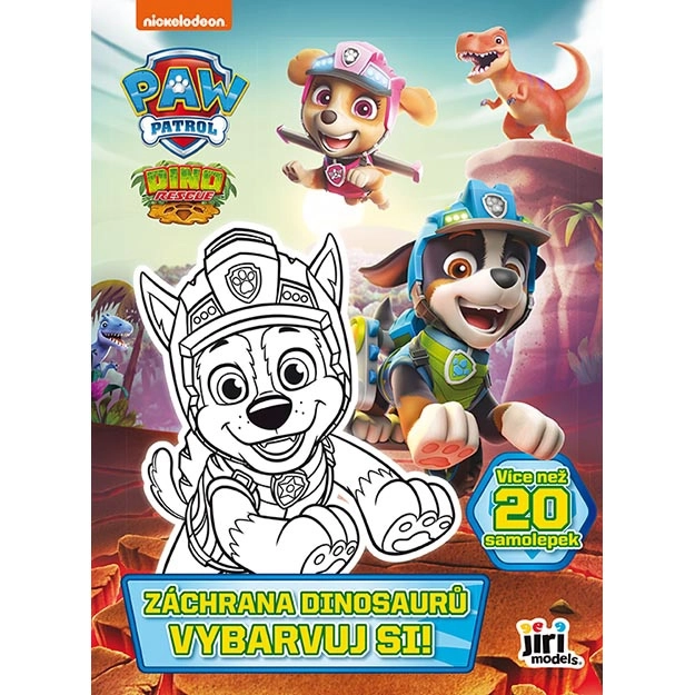 Colora e Gioca! PAW Patrol Salvataggio Dinosauri