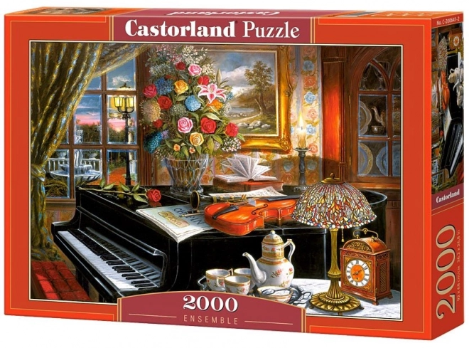 Puzzle Natura Con Pianoforte 2000 Pezzi