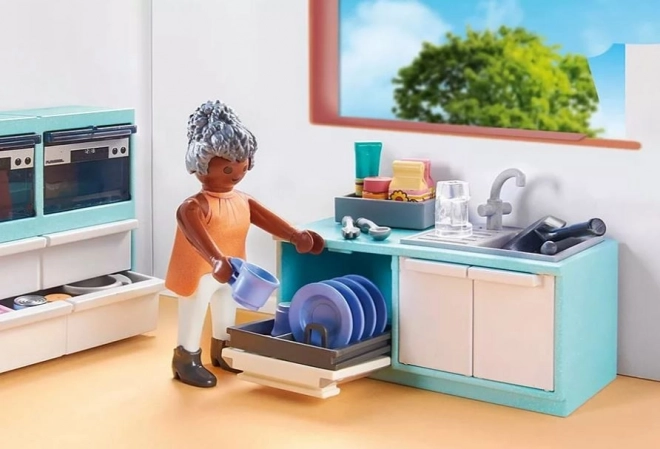 Cucina con sala da pranzo My Life Playmobil