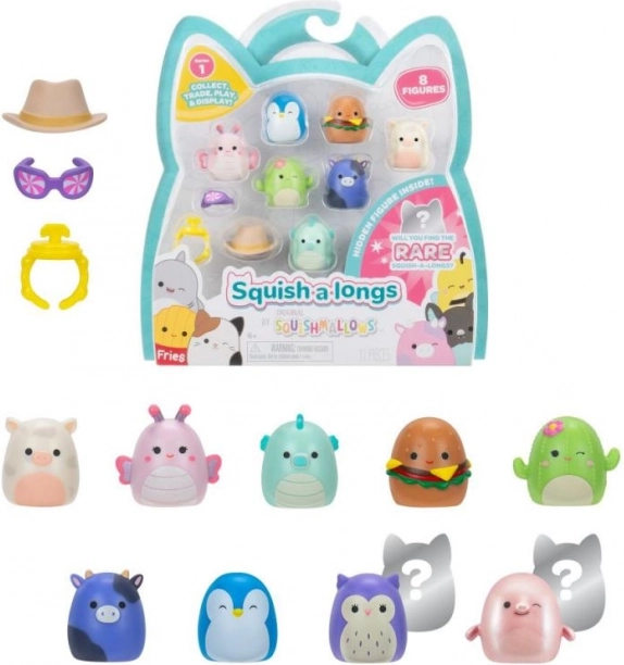 Squish A Long set di 8 figure W2