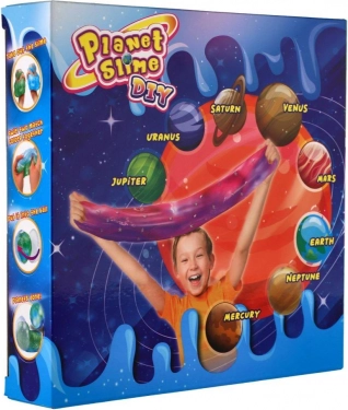 Set creativo – pianeti di slime in scatola