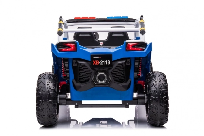 Veicolo della polizia per bambini a batteria 4x4 Buggy XB-2118