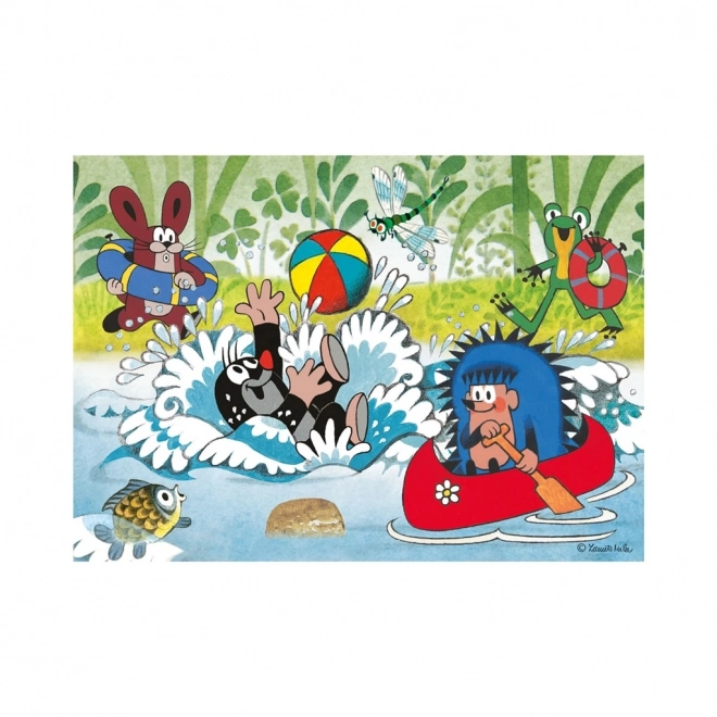 Puzzle Maxi Talpa nell'Acqua 24 Pezzi