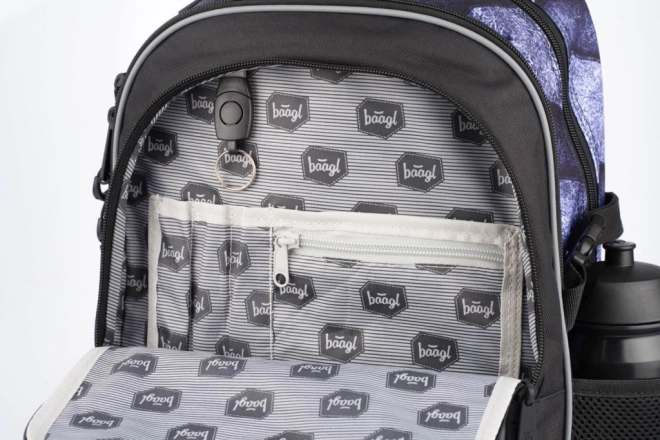 BAAGL SET 3 Skate Magion: zaino, astuccio, sacca