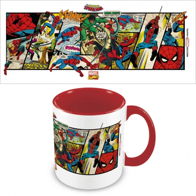 Tazza Marvel Comics (Pannelli di Spider-Man)