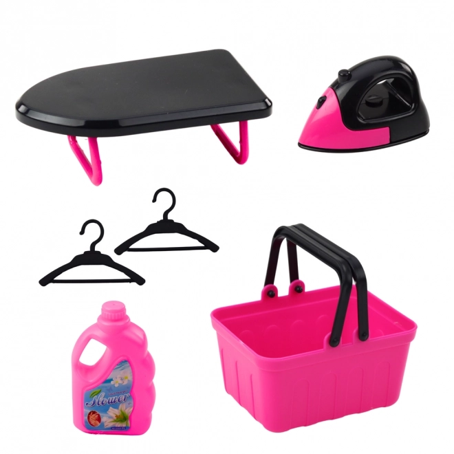 Set interattivo di elettrodomestici per bambini con lavatrice
