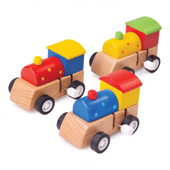 Trenino Colorato a Carica Bigjigs Toys