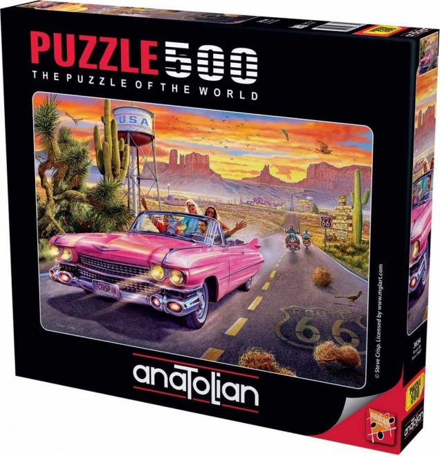 Puzzle Route 66 500 pezzi