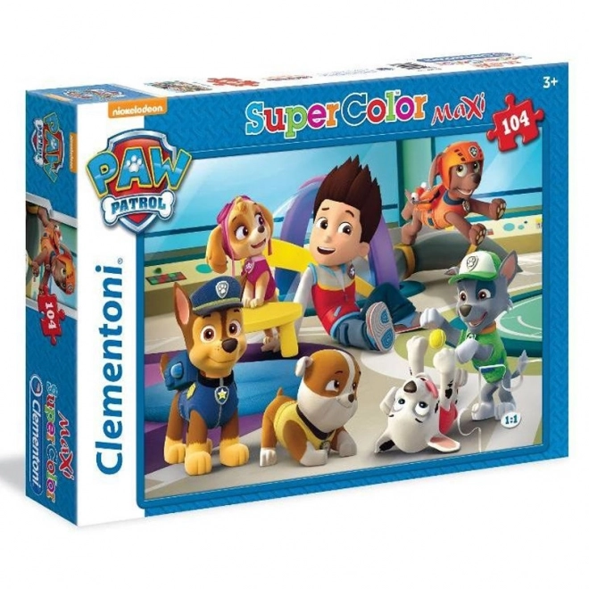 Puzzle Maxi Paw Patrol 104 Pezzi