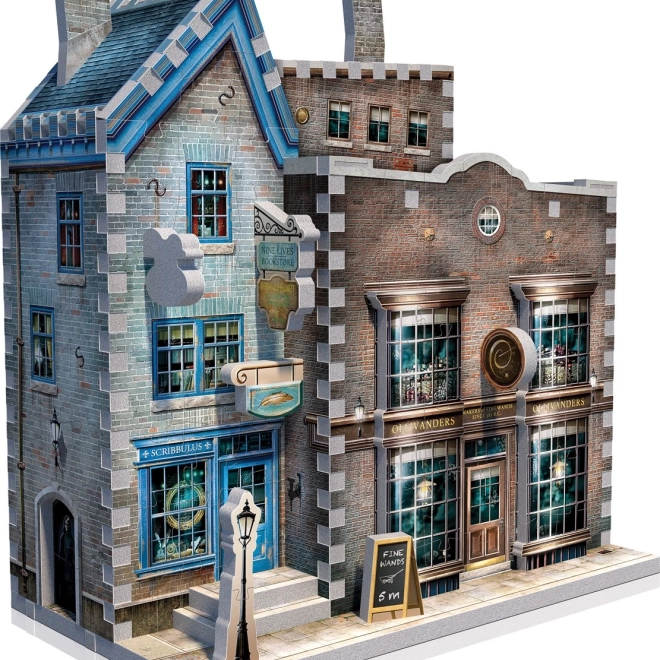Negozi iconici di Diagon Alley in dettagliato 3D