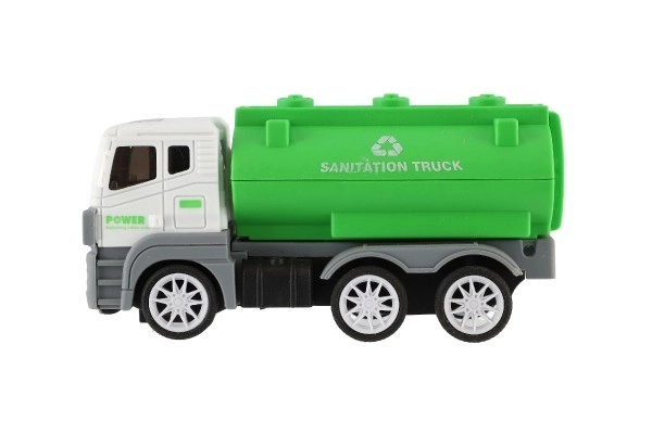 Camion da cantiere in plastica con ruote libere 14cm