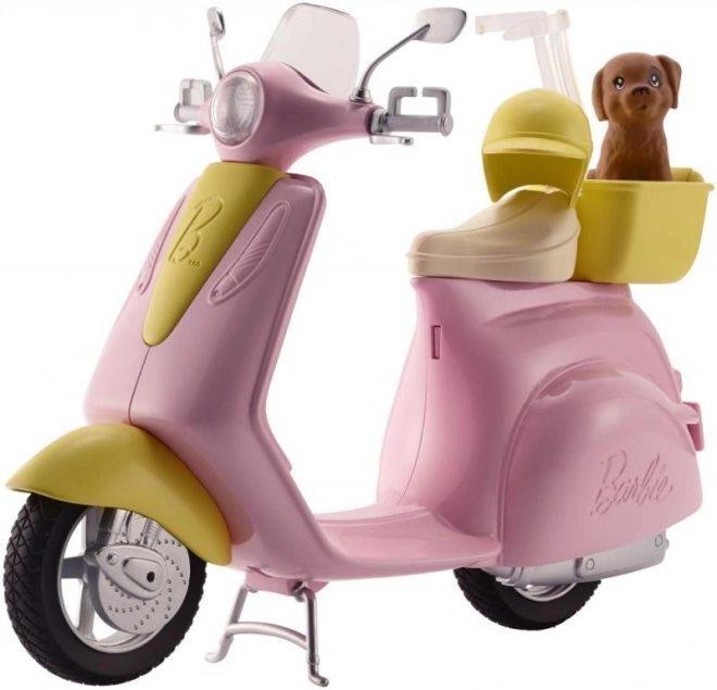 Scooter di Barbie con Cagnolino