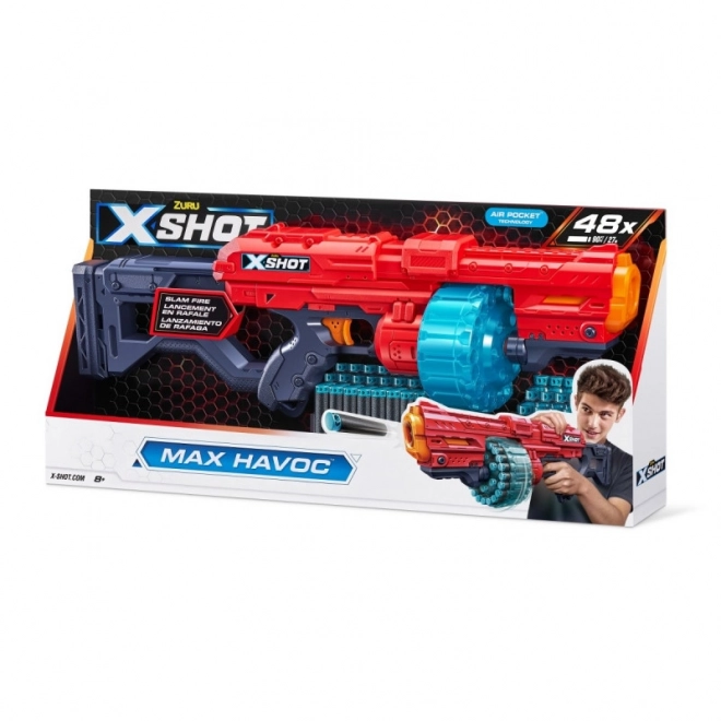 Lanciagranate Excel Max Havoc X-Shot 48 freccette