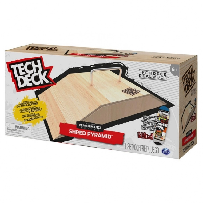 Rampa In Legno Con Fingerboard Tech Deck