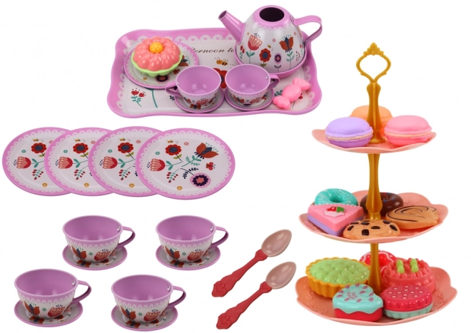 Set da tè in valigetta per bambini