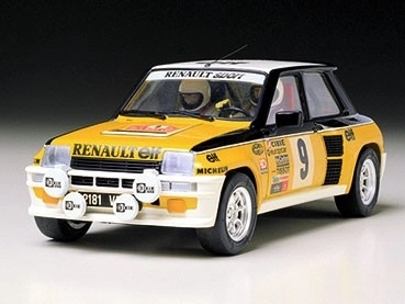 Modello in plastica Renault 5 Turbo Rally 1/24