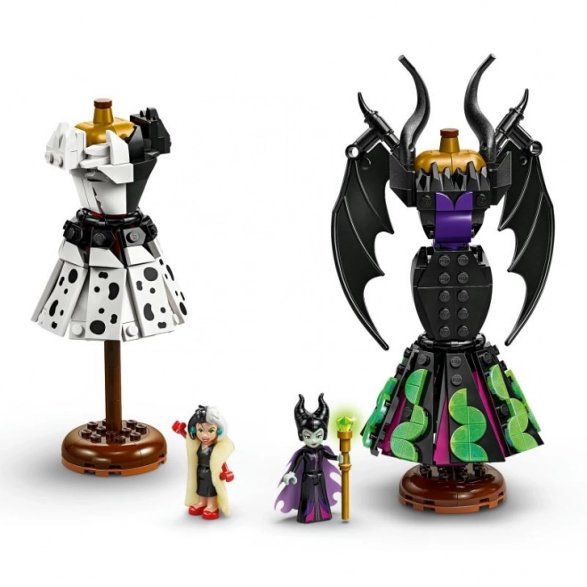 Abiti Lego Disney di Malefica e Crudelia De Mon
