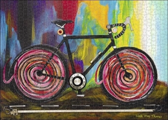 Puzzle Heye Bicicletta d'Arte: Momentum 1000 Pezzi