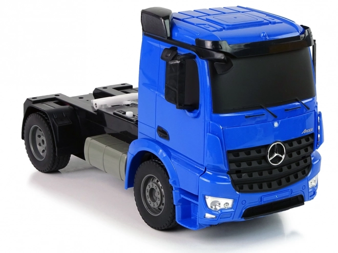 Camion R/C Mercedes Arocs Blu con Contenitore 1:20 da 58 cm