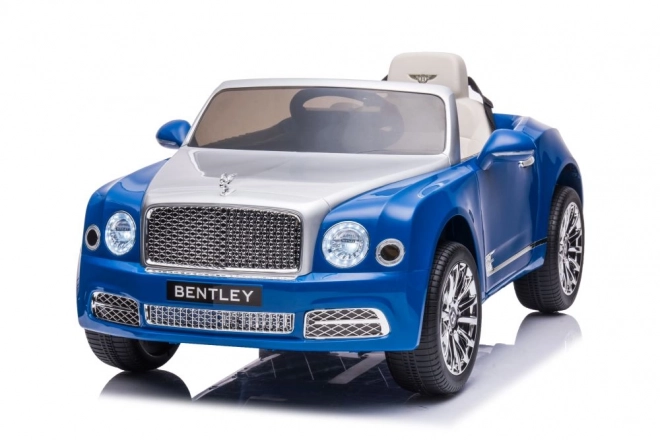 Auto Elettrico per Bambini Bentley Mulsanne Blu Lucido