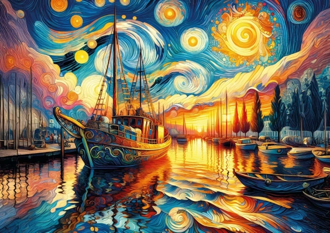 Puzzle Navigare i Mari 260 Pezzi