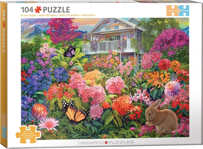 Puzzle Giardino dei Conigli 104 pezzi