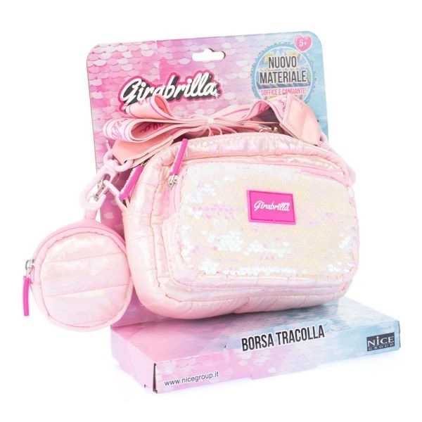 Borsa Girabrilla rosa chiaro