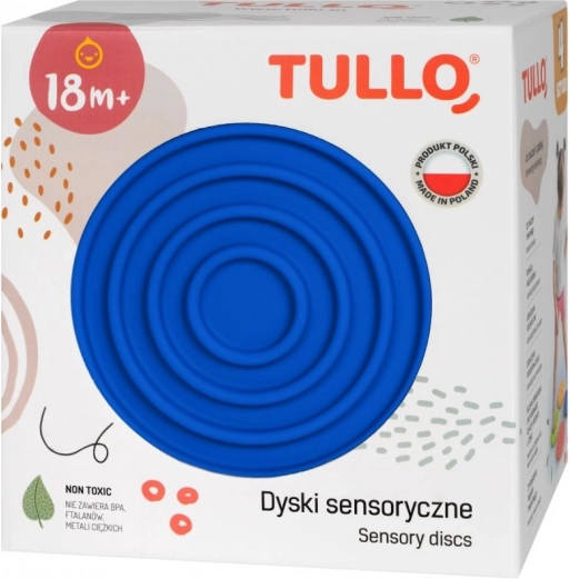 Dischi sensoriali 4 pezzi di diverse texture