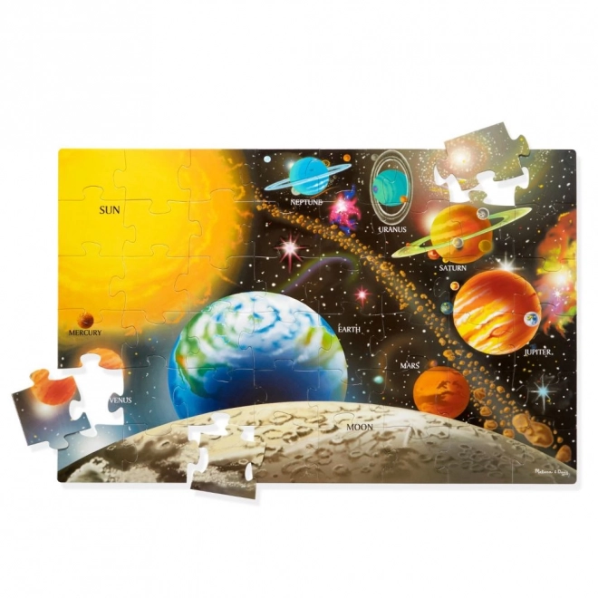 Puzzle da pavimento Sistema Solare 48 pezzi