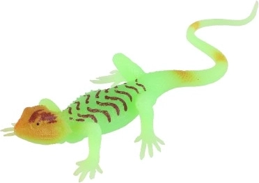 Giocattolo in silicone luminoso animale o rettile 16 cm