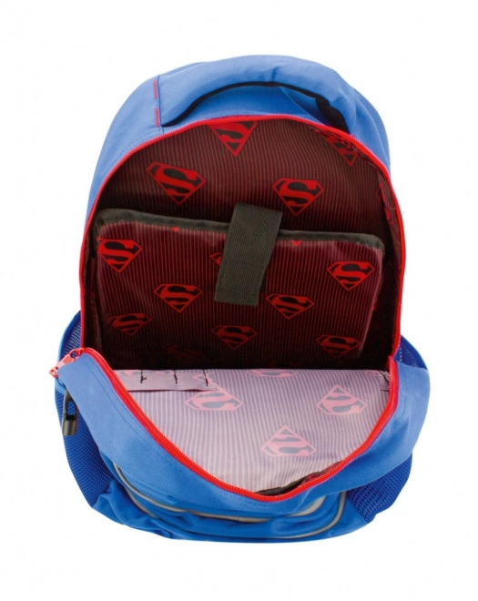 Zaino scolastico con poncho di Superman - Originale