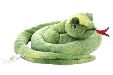 Serpente di peluche