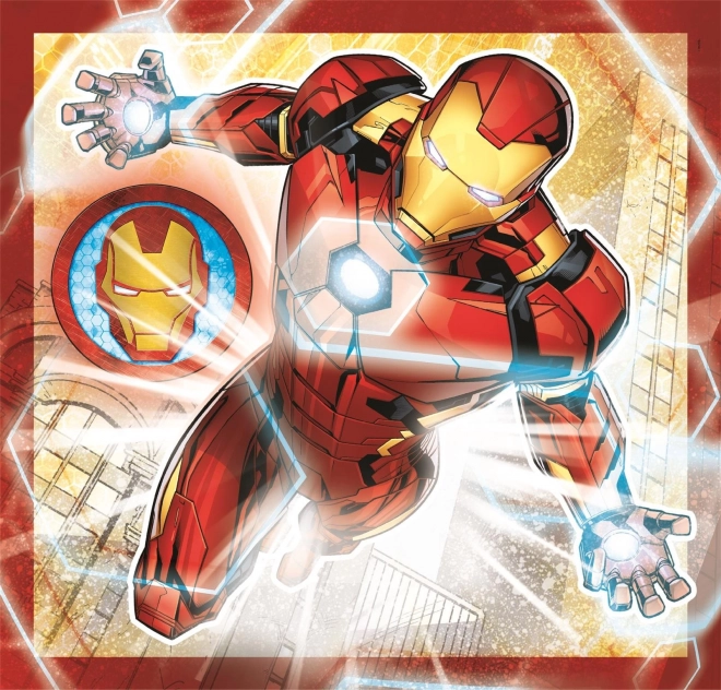 Puzzle Avengers per bambini 3x48 pezzi CLEMENTONI