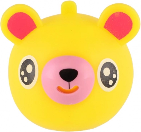 Animale di gomma fischiante con lingua 6 cm
