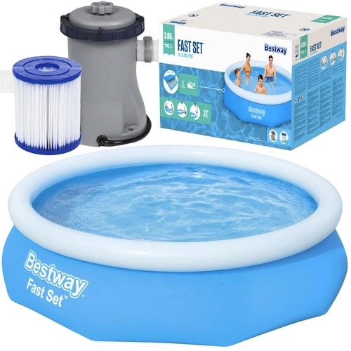 Piscina da Giardino Bestway 305 x 76 cm Set 9 in 1