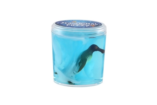 Slime con animali marini in box