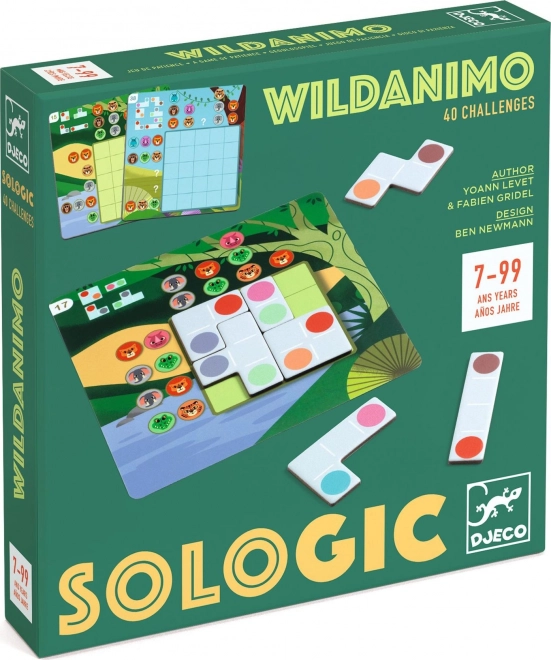 Gioco tascabile Djeco Sologic Wildanimo