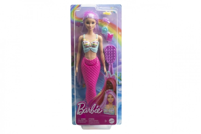 Barbie Sirena Pupazzo con Capelli Lunghi