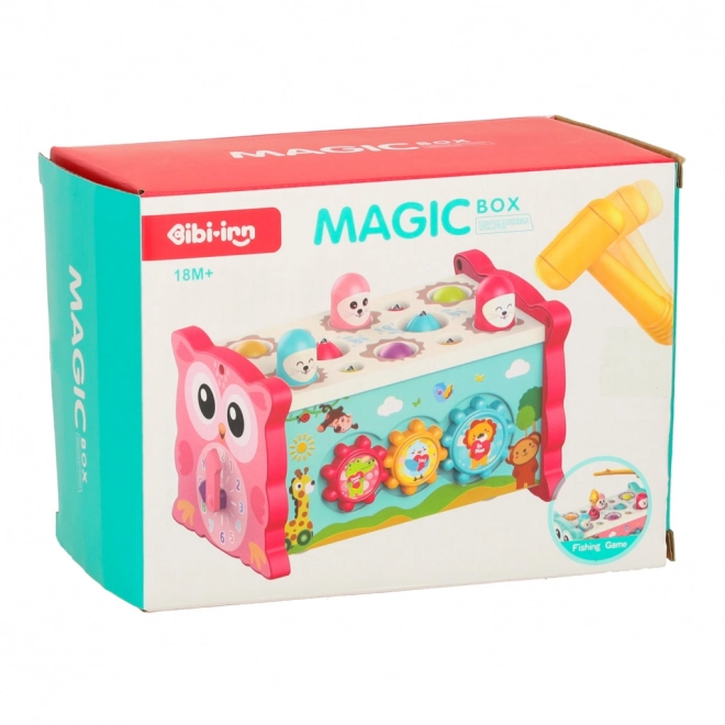 Giocattolo sensoriale 8 in 1 per bambini Bibi-inn rosa