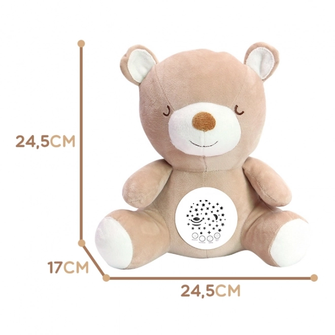 Woopie Baby peluche calmante con proiettore orsetto 2 in 1