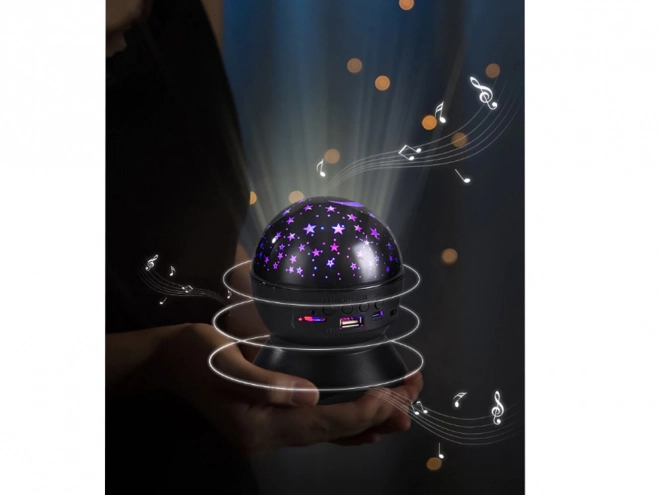 Proiettore Stelle con Luce Notturna e Altoparlante Bluetooth USB
