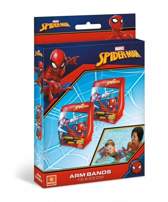 Braccioli gonfiabili Spider-Man 15x23 cm per bambini 2-6 anni