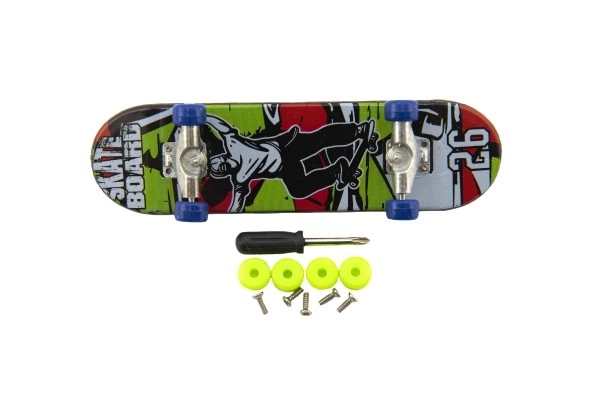 Skateboard da dito con accessori