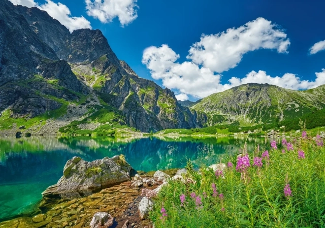 Puzzle Černý Staw pod Rysy, Tatra 500 pezzi