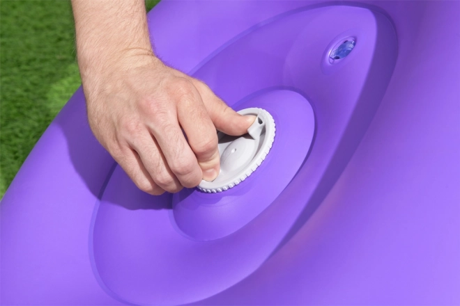 Poltrona Gonfiabile Cosmo LED Viola